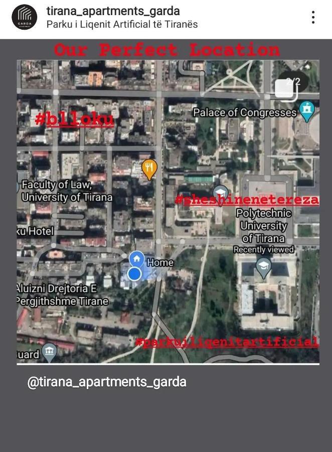 Tirana Apartment Garda Exteriér fotografie